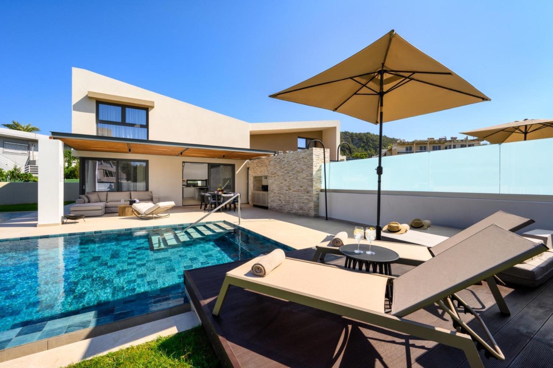 Alma Luxury Villas Ialysos  Buitenkant foto