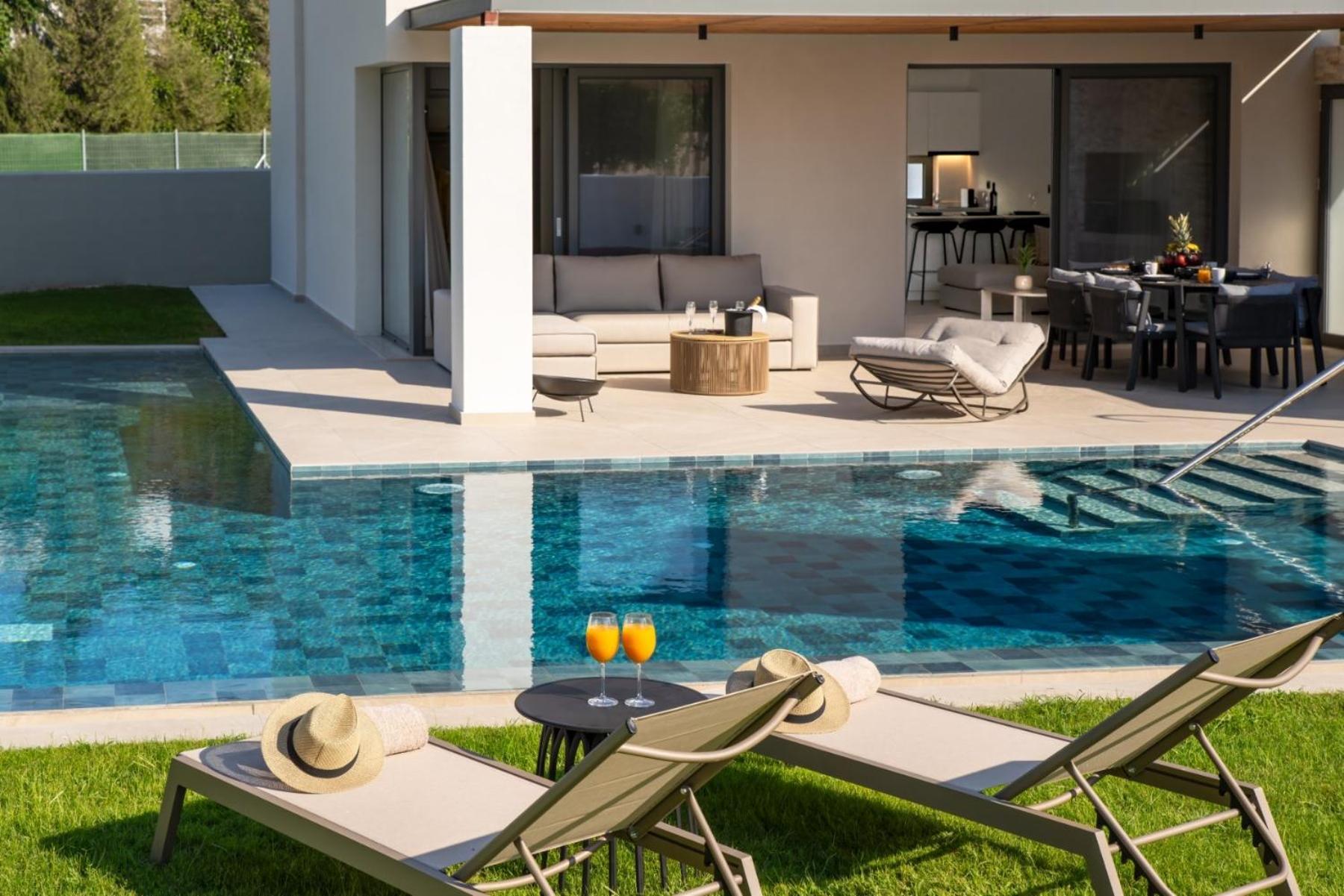 Alma Luxury Villas Ialysos  Buitenkant foto